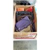 Image 1 : TRAY OF LADIES HANDBAGS, PURSES, CLUTCHES INCLUDING PERUZZI, PAUL & TAYLOR ETC