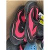 Image 2 : LOT OF NEW WATER SHOES AND CROCS KIDS SIZE 6-11