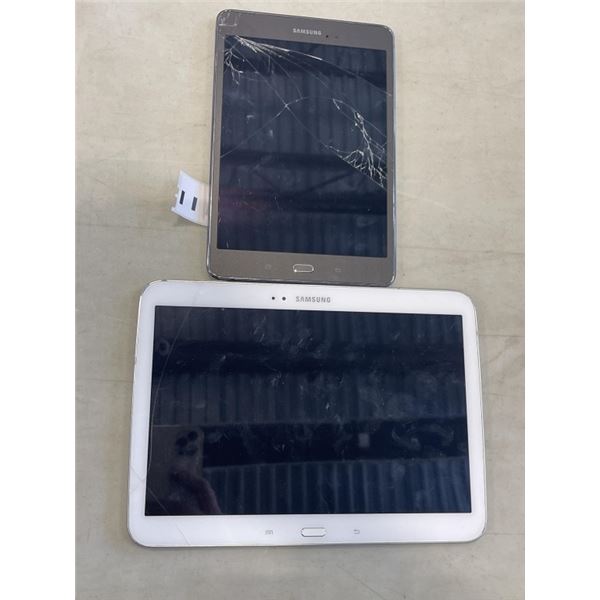 2 SAMSUNG TABLETS. 1 IS MODEL GT P5210. UNKNOWN CONDITION