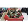 Image 1 : CG HUNTER 30-INCH PRE-LIT ARTIFICIAL HOLIDAY WREATH