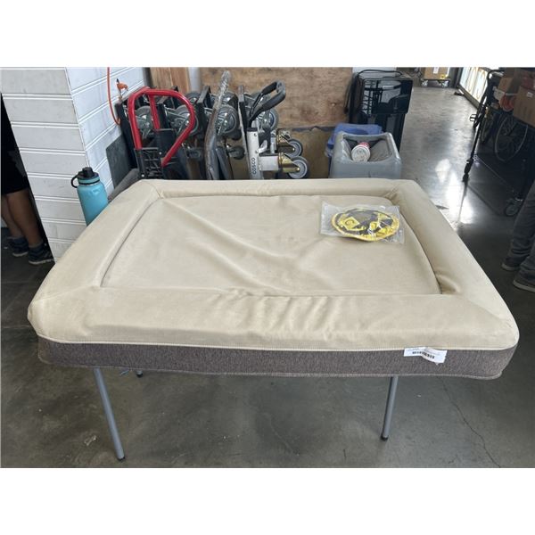 AS NEW CASPER LARGE SIZE DOG BED AND TOY