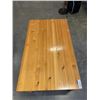 Image 2 : 28" x 48" WOODEN COFFEE TABLE