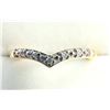 Image 1 : GOLD PLATED STERLING SILVER NATURAL DIAMOND (0.005CT) RING, SIZE 5.5, W/A $650.00. DIAMOND IS THE BI