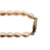 Image 2 : FRESHWATER PEARL NECKLACE WITH BRASS, RETAIL $80.00