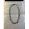 Image 2 : NEW PLATINUM PLATED 14.0MM SIMULATED DIAMOND (CZ) ICED OUT CUBAN LINK NECKLACE 20" LONG