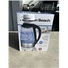 Image 2 : HAMILTON BEACH 1.7L ELECTRIC GLASS KETTLE - TESTED WORKING