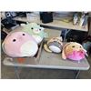 Image 1 : 2 BARBIE PLUSHIES AND 2 SQUISHMELLOWS.