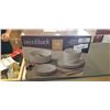 Image 1 : AS NEW OVER AND BACK 16PC DINNERWARE SET IN IVORY