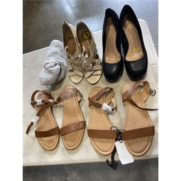 LOT OF NEW SHOES VARIOUS BRAND SIZE 9/10