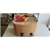Image 1 : BOX OF PARTY SUPPLIES INCLUDING PAPER PLATES, NAPKINS, CUTLERY ETC