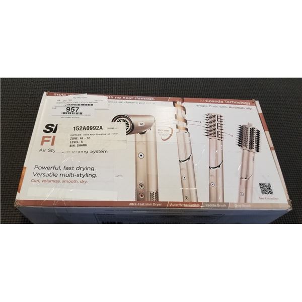 SHARK FLEXSTYLE MULTI-STYLER AND HAIR DRYER - TESTED WORKING, RETAIL $349