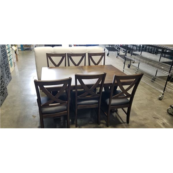BRAND NEW BAYSIDE WHALEN 7 PIECE DINING SET, RETAIL $1299