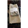 Image 1 : NEW RAJ REVERSIBLE ACCENT RUG (27" X 45"), AND TOSCANA  FLOOR MAT (60" X 31")
