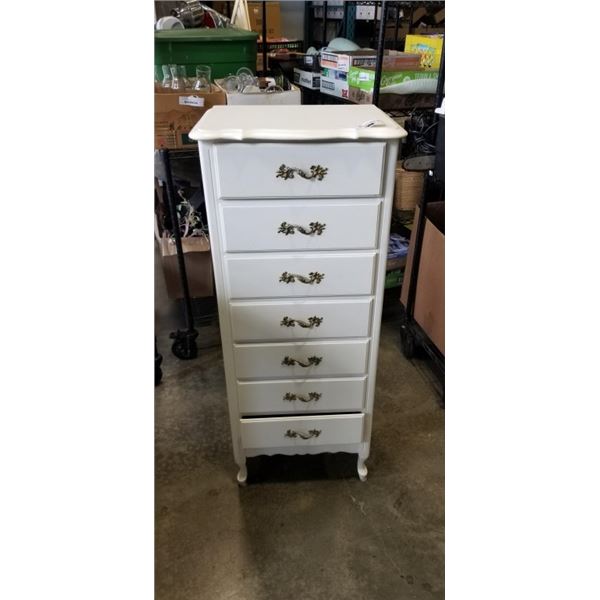 FRENCH PROVINCIAL 7 DRAWER LINGERIE CHEST