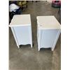 Image 6 : PAIR OF FRENCH PROVINCIAL SINGLE  DRAWER NIGHT STANDS