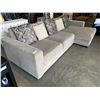 Image 3 : BROWN 2 PIECE SECTIONAL SOFA W/ DEEP SEAT CUSHIONS