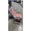 Image 3 : TOMMY BAHAMA BEACH UMBRELLA AND TOMMY BAHAMA FOLDING PATIO CHAIR