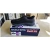 Image 1 : NEW SKECHERS SWIFT FIT MEN BLACK RUNNING SHOES. SIZE 10. RETAIL $59.99