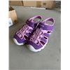Image 3 : EDDIE BAUER KIDS PURPLE/PINK  SANDLES. SIZE 2