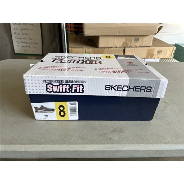 NEW SKECHERS SWIFT FIT MENS RUNNING SHOES. SIZE 8. RETAIL $66.99