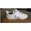 Image 3 : VEJA WOMANS CAMPO LEATHER EXTRA-WHITE NATURAL-SUEDE SHOES. SIZE 6 US. RETAIL $166.99