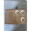 Image 3 : BRAND NEW SET OF 4 EPARE 10OZ WINE GLASS SET, DUAL WALL INSULATED GLASS RETAIL TOTAL $102