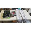 Image 1 : PAIR OF UMBRO SIZE 9.5 MENS RUNNERS, KIDS RUNNING SHOES, AND SLUGGAR CANADA PANTS
