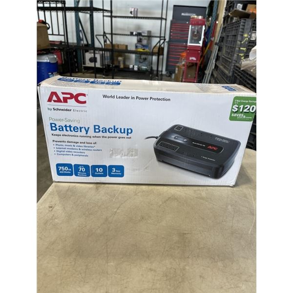 OPEN BOX APC BATTERY BACKUPMODEL BE750G