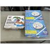 Image 1 : LOT OF INFLATABLES INCLUDING BIGMOUTH GIANT ISLAND OASIS POOL FLOAT, AND 2 POOL PARTY INFLATABLE POO