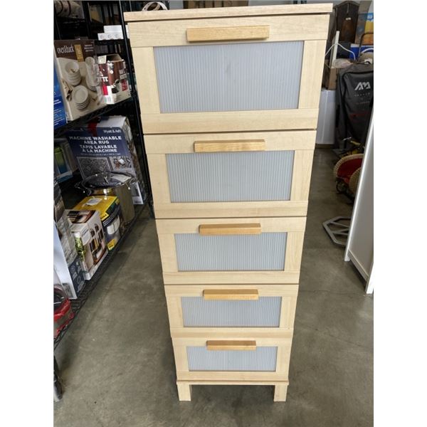 IKEA 5 DRAWER CHEST OF DRAWERS