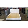 Image 1 : AS NEW AIDEN & IVY UPHOLSTERED QUEEN BEDFRAME, RETAIL $899