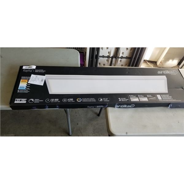 ARTIKA RAYMA FLAT LED PANEL LIGHT. WORKING. RETAIL $69.99