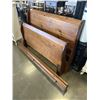 Image 4 : QUEENSIZE BEDFRAME W/ NIGHT STAND