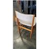 Image 4 : 4 MCM SOLID TEAK, MADE IN DENMARK SITTING CHAIRS.