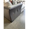 Image 5 : WHITE LEATHER 2 PIECE SECTIONAL
