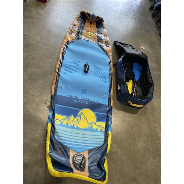 AS NEW BODY GLOVE PADDLE BOARD PERFORMER GTS