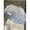 Image 1 : QUEENSIZE GREY MICROFIBER WEIGHTED BLANKET