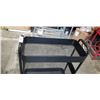 Image 2 : BLACK ROLLING 3 TIER CART