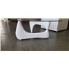 Image 3 : GLASS TOP COFFEE TABLE