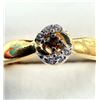 Image 3 : GOLD PLATED STERLING SILVER NATURAL GARNET RING, SIZE 8, W/A $650.00. GARNET IS THE BIRTHSTONE FOR J