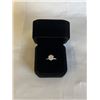 Image 2 : NEW S925 2.0CT MOISSANITE GEMSTONE SOLITAIRE RING, RESIZEABLE, MOUNTED IN 925 STERLING SILVER W/ WHI