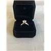 Image 3 : NEW S925 2.0CT MOISSANITE GEMSTONE SOLITAIRE RING, RESIZEABLE, MOUNTED IN 925 STERLING SILVER W/ WHI