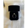 Image 5 : NEW S925 2.0CT MOISSANITE GEMSTONE SOLITAIRE RING, RESIZEABLE, MOUNTED IN 925 STERLING SILVER W/ WHI
