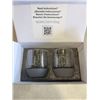 Image 3 : SET OF 4 NEW EPARE 8OZ WINE GLASSES SET, DUAL WALL INSULATED GLASS RETAIL $45 EACH, TOTAL $90