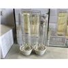 Image 2 : SET OF 4 NEW EPARE CHAMPAGNE FLUTE SET, DUAL WALL INSULATED GLASS RETAIL $45 EACH, TOTAL $90
