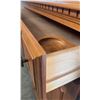 Image 6 : Solid Wood Maple Armoire with Brass Hardware and Three Drawers