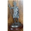 Image 4 : Three Pewter Scottish Historical Figurines and Courvoisier Cognac Bottle Cannon Display
