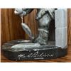 Image 5 : Soapstone Carving Signed by Harold Paulhus Fishing Inuit Figure