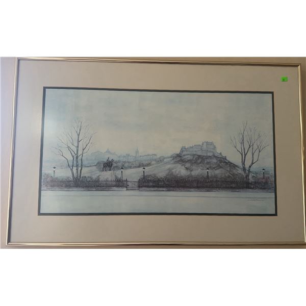 Framed Print by Anthony Edwards Depicting Cityscape Landscape