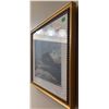 Image 3 : Framed Print of Mountain and Lake Landscape Scene